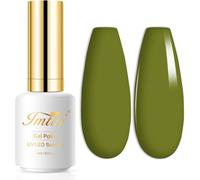 Olive Gel Gel Gel Rust, 1 Pcs 15ml Gel Vert Eucalyptus Couleur De Vernis À Ongles Tremper En Gel En Verge En Vertu De La Manucure De Nail
