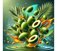 Olive verte arôme concentré - Vegan - Sasami - 100 ml