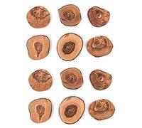 Olive Wood Coasters (12)