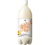 OLIVE YOUNG Vin de riz makgeolli pêche 3 % alc. - 750 ml