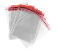 OliveBird Lot de 500 sachets en cellophane transparents Taille 30 cm x 40 cm + rabat de 3 cm Lot de 500 sachets avec rabat en plastique Sachets en cellophane