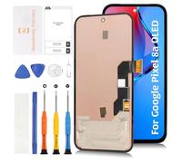 Olivechard Écran tactile de rechange pour Google Pixel 8a OLED de 6,1 pouces, écran tactile numériseur, assemblage d'affichage LCD, pièce de réparation originale 2024 GKV4X G6GPR G8HHN