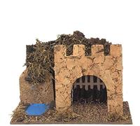 Oliver Art - Tour avec fontaine, 20 x 16 cm, pour crèche de Noël, 4 modèles assortis