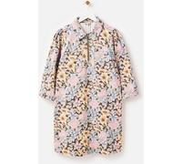 Oliver Bonas Oliver Bonas Pink Half Zip Mini Dress Pink 10