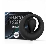 Oliver James Anneau Pénien Vibrant Homme - Pleasure Orb Stimulateur Clitoridien Dynamique, 10 Modes de Vibration | Sextoy Puissant, Discret et Étanche pour Hommes et Couples, Jouet Adulte de Qualité