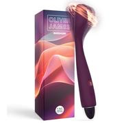Oliver James Vibromasseur Chauffant Point G pour Femme avec 12 Modes