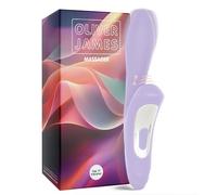 Oliver James Vibromasseur Rabbit Tapotant - Sextoy Silencieux à Double Moteur, 7 Modes de Vibration et 7 de Tapotement | Stimulateur Clitoridien et Point G, Silicone Étanche pour Femmes et Couples