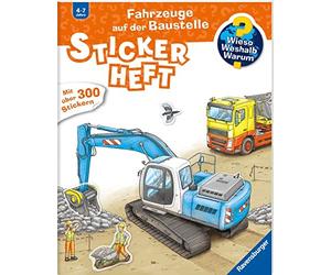 Oliver Kockmann Wieso? Weshalb? Warum? Stickerheft: Fahrzeuge auf der Ba (Poche)