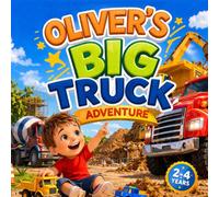 Oliver Loves BIG Trucks!: A Personalized Name Book for Kids | Learn Colors, Truck Sounds & First Words | Perfect Gift for Toddlers and Boys Named Oliver