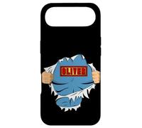 Oliver Name Superhero Gift for Boys Named Oliver Coque pour iPhone Air