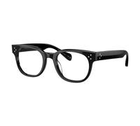 Oliver Peoples Unisex Oliver Peoples OV5545U AFTON 1731 Montures optiques Acétate Noir Transparent Carré Normale