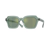 Oliver Peoples Femme Oliver Peoples OV5526SU KIENNA 15476R Lunettes de soleil Acétate Vert Gris Pillow Normale
