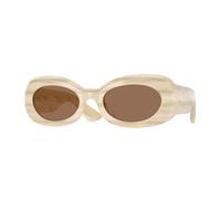 Oliver Peoples Femme Oliver Peoples OV5606SU 1992C 104973 Lunettes de soleil Acétate Beige Marron Ronde Normale