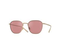 Oliver Peoples Unisex Oliver Peoples OV1329ST RYNN 50353E Lunettes de soleil Titane Or Violet Carré Photochromique