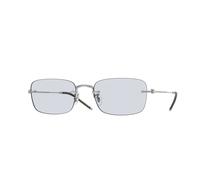 Oliver Peoples Unisex Oliver Peoples OV1359T TK-10 5036 Montures optiques Titane Argent Bleu clair Carré Normale