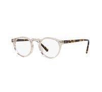 Oliver Peoples Unisex Oliver Peoples OV5186 GREGORY PECK 1485 Montures optiques Acétate Jaune Transparent Pantos Normale