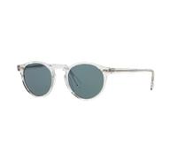Oliver Peoples Unisex Oliver Peoples OV5217S GREGORY PECK SUN 1101R8 Lunettes de soleil Acétate Transparent Gris Pantos Photochromique