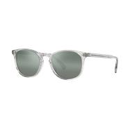 Oliver Peoples Unisex Oliver Peoples OV5298SU FINLEY ESQ. SUN (U) 166941 Lunettes de soleil Acétate Noir Argent Ronde Normale