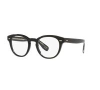 Oliver Peoples Unisex Oliver Peoples OV5413U CARY GRANT 1492 Montures optiques Acétate Noir Transparent Ronde Normale