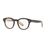 Oliver Peoples Unisex Oliver Peoples OV5413U CARY GRANT 1666 Montures optiques Acétate Tortue Transparent Ronde Normale