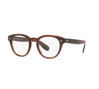 Oliver Peoples Unisex Oliver Peoples OV5413U CARY GRANT 1679 Montures optiques Acétate Tortue Transparent Ronde Normale