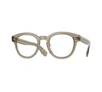 Oliver Peoples Unisex Oliver Peoples OV5413U CARY GRANT 1745 Montures optiques Acétate Vert Transparent Ronde Normale