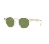Oliver Peoples Unisex Oliver Peoples OV5459SU ROMARE SUN 1692O9 Lunettes de soleil Acétate Marron Vert Pantos Polarisé