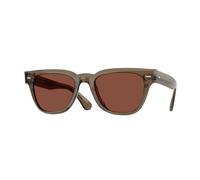 Oliver Peoples Unisex Oliver Peoples OV5601SU RUENY 1784C5 Lunettes de soleil Acétate Marron Bordeaux Carré Normale
