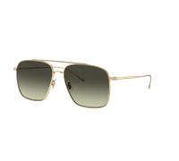Oliver Peoples Unisex Sunglass OV1320ST Dresner - Couleur du Monture: Or, Couleur de Lentille: G-15 dégradé