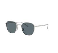 Oliver Peoples Unisex Sunglass OV1329ST Rynn - Couleur du Monture: Argent, Couleur de Lentille: Bleu Polar