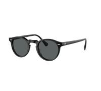 Oliver Peoples Unisex Sunglass OV5217S Gregory Peck Sun - Couleur du Monture: Semi-Matte Black, Couleur de Lentille: Gris foncé Polar