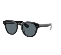 Oliver Peoples Unisex Sunglass OV5413SU Cary Grant Sun - Couleur du Monture: Noir, Couleur de Lentille: Bleu Polar