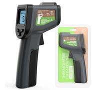 Oliver's Kitchen ® Thermomètre Cuisine Infrarouge - Facile à Utiliser - Mesure la Température avec Précision - Idéal pour les Fours à Pizza - Poignée ergonomique - Piles incluses