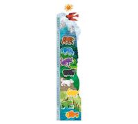 Oliver's Labels Tableau de croissance pour enfants - Autocollant mural personnalisé - Règle pour la taille de l'enfant - Décalcomanie de mesure de la hauteur pour enfants - Décoration pour garçons et