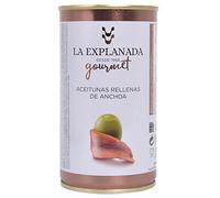 Olives farcies aux anchois 150 g. The Gourmet Esplanade [PACK DE 15 UNITÉS]