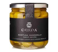 Olives Manzanilla Goût Anchois - La Chinata