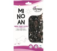 Olives noires séchées Olymp sous vide dans une marinade avec de l'huile d'olive extra vierge 250 g