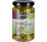 olives vertes dénoyautées à l'huile et aux herbes 200g