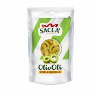 Olives vertes en rondelle 185g - Saclà