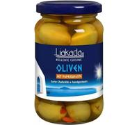Olives vertes Liakada à la pâte de paprika, 330g