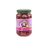 Olives violettes au naturel dénoyautées 160 g bocal 37cl