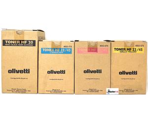 Olivetti B0431 B0432 B0433 B0434 Original Jaune/Magenta/Cyan D-Color MF20 X4
