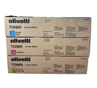 Olivetti B0779 B0780 B0781 Original Cyan Magenta Jaune D-Color MF201 [X 3 Pz]