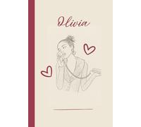 Olivia: A Notebook for Your Sad Girl Era | 110 Ruled Pages | 6 x 9 Paperback | Inspired by Heartbreak, Lyrics & Teenage Drama