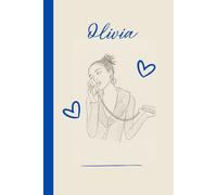 Olivia: A Notebook for Your Sad Girl Era | 110 Ruled Pages | 6 x 9 Paperback | Inspired by Heartbreak, Lyrics & Teenage Drama