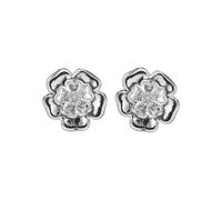Olivia Burton Boucles D'oreilles Puces pour Femme Collection TUDOR ROSE en Acier Inoxydable avec des Cristaux - 24100257