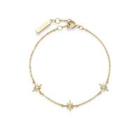 Olivia Burton Bracelet pour Femme Collection EVER STACKED en Or Jaune avec des Charms Étoiles Embellis de Cristaux - 24100350