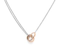 Olivia Burton Collier avec Pendentif pour Femme Collection CLASSIC CRYSTAL INTERLINK en Acier Inoxydable avec des Cristaux - 24100003
