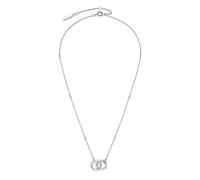 Olivia Burton Collier pour Femme Collection INFINITE en Acier Inoxydable avec des Anneaux Entrelacés - 24100311