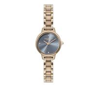 Olivia Burton Montre à Mouvement à Quartz Trois Aiguilles pour Femme Collection Mini Classic avec Bracelet en Acier Inoxydable de Couleur Or Rose - 24000243